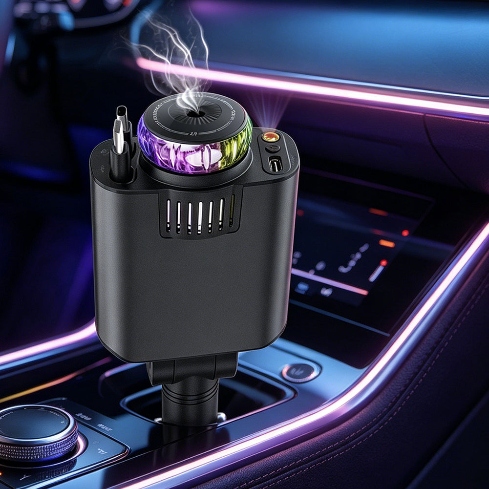Retractable Starry Light Car Charger